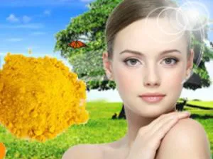 Tinh bột nghệ làm da trắng hồng tự nhiên