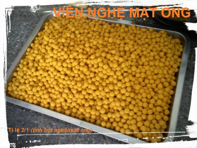 CÁCH LÀM VIÊN NGHỆ MẬT ONG TẠI NHÀ