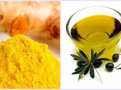 Trị mụn bằng mặt nạ tinh bột nghệ