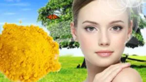 Tinh bột nghệ làm da trắng hồng tự nhiên