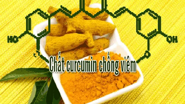 Tinh bột nghệ chữa viêm dạ dày, đại tràng
