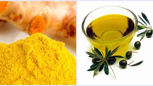 Trị mụn bằng mặt nạ tinh bột nghệ